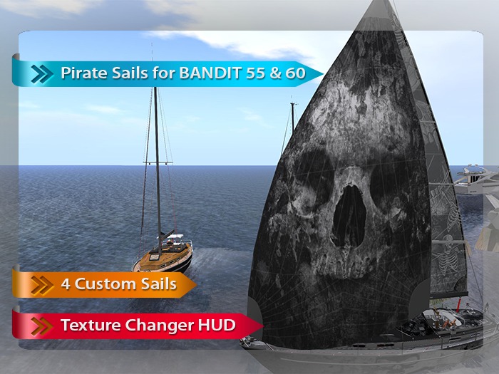 Bandit 55 & 60 PIRATE SAILS HUD