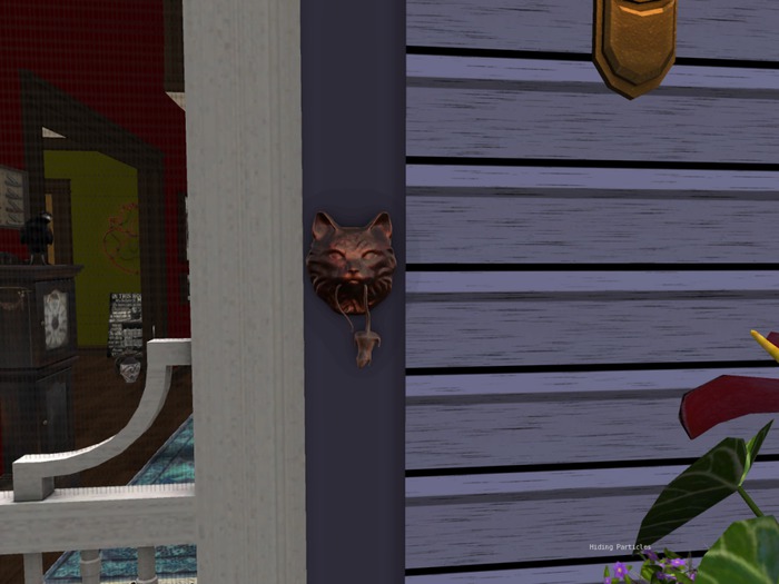 Door Knocker with Cattitude - Bronze