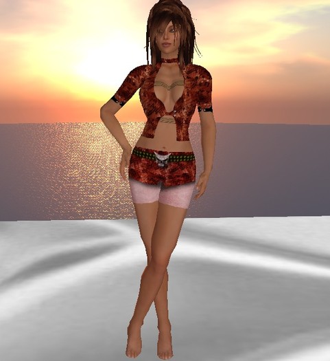 Snakeskin Red