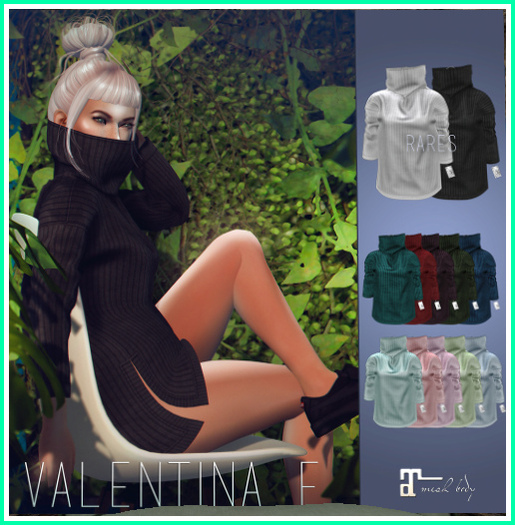 :V.e. Carla Sweater Dress Light Plum COMMON