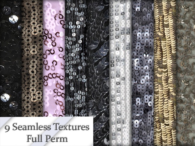 Sequin Texture Unity Second Life Marketplace - 9 Seamless Sequin Textures Vol2