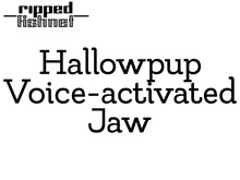 -RF- Hallowpup Voice-activated Jaw