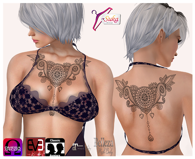 **Suka** Crystal drop tattoo