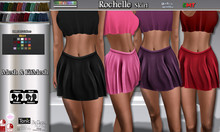 R.F.*Mesh line* Rochelle SKIRT W/Hud-Classic & Mesh body - box