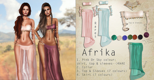 Afrika TopSleeves Mermaid