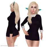 Foxes - Wednesday - Dress - Cotton - Royal