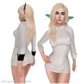 Foxes - Wednesday - Dress - Cotton - White