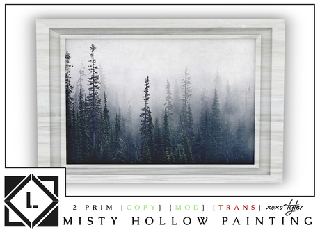 Second Life Marketplace - Le Blair Wall Decor // Misty Hollow ~ Lorelai