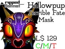 -RF- Hallowpup Terrible Fate Mask