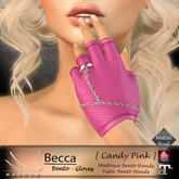 [[ Masoom ]] Becca Bento gloves CANDY PINK