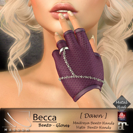 [[ Masoom ]] Becca Bento gloves DAWN