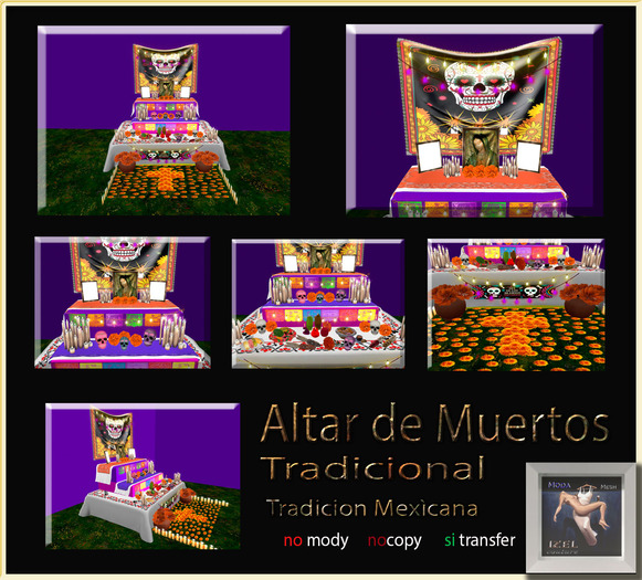 IzelCouture Altar de muertos tradicional