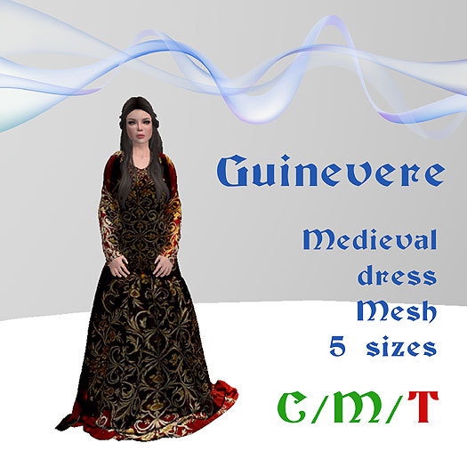 Medieval dress - Guinevera