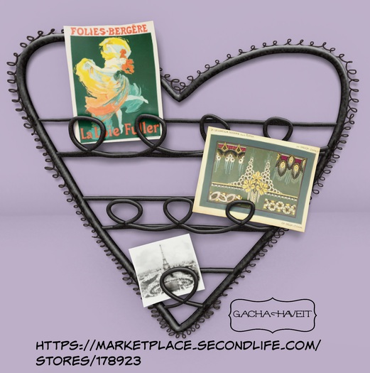 -tb- Spring Living - Wired Heart (Black)