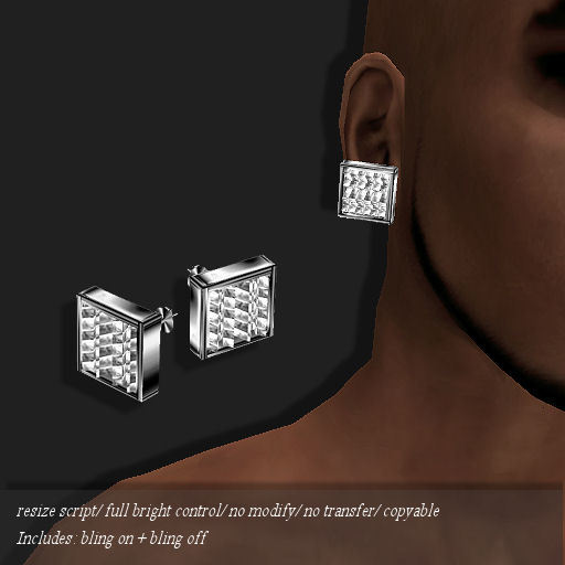 [DEMO] EARING BALLIN PLATINUM     -RYCA-