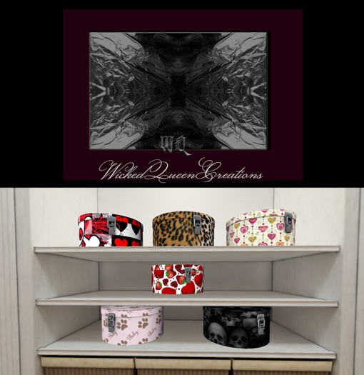 animal print hat box