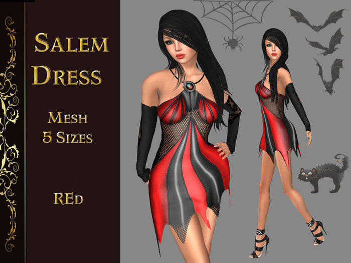 Salem Dress Red