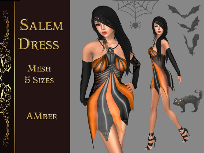 Salem Dress Amber