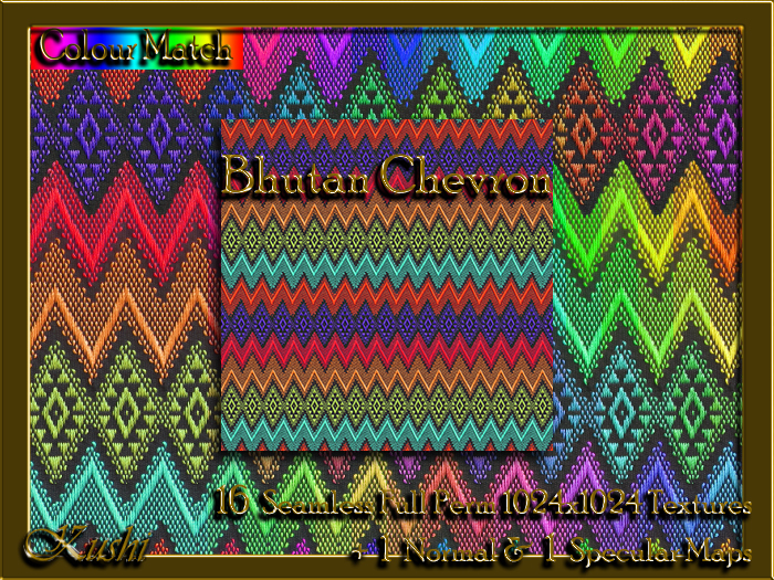Bhutan Chevron Textures 