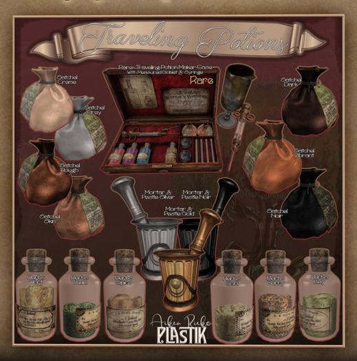 :[P]:- Traveling Potions Gatcha:// Satchel Rough