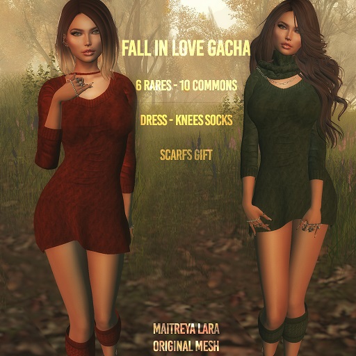 .:Pulse:. Fall In Love / Knees Socks / Green - COMMON