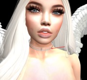 . offbeat . wee woo ! limited gacha : choker white net