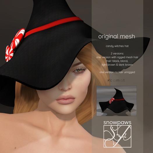 Snowpaws - Candy Witches Hat
