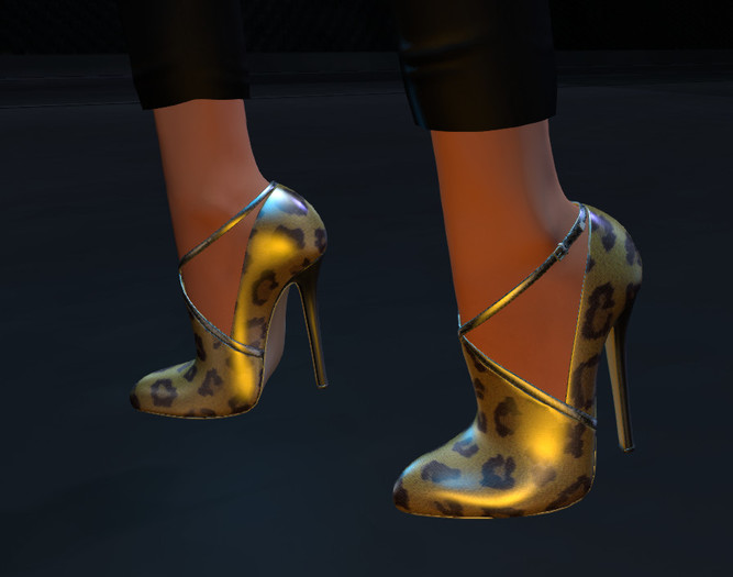 P186 JANEEN stilettos leopard