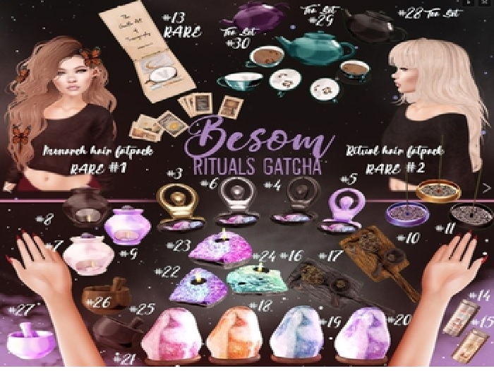 BESOM~ Rituals Loose Leaf Tea Board #17