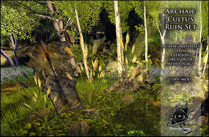 3rd eye ( ADD ME ) Archaic Cultus Ruin Set