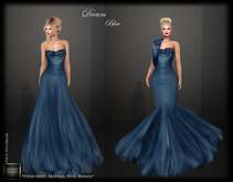 SAS - Dream Blue Gown (Mesh Bodies & Fitted Mesh)Mesh Bodies)
