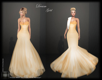 SAS - Dream Gold Gown (Mesh Bodies & Fitted Mesh)