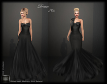 SAS - Dream Noir Gown (Mesh Bodies & Fitted Mesh)