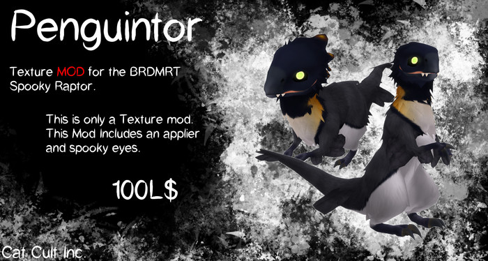 Cat Cult Inc. Spooky Raptor Penguin MOD (Boxed)
