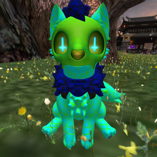 Inverted Toxic Hallowpup Texture Mod