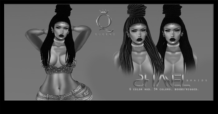{Q} Shanel (Rigged Mesh Hair) DEMO