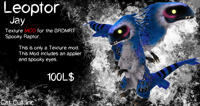 Spooky Raptor Leopard Jay MOD