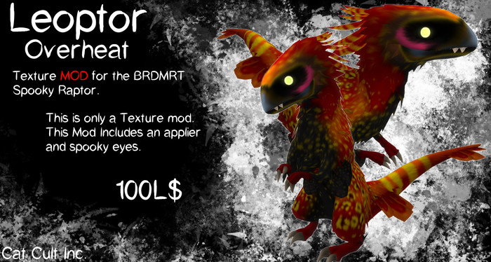 Spooky Raptor Leopard Overheat MOD