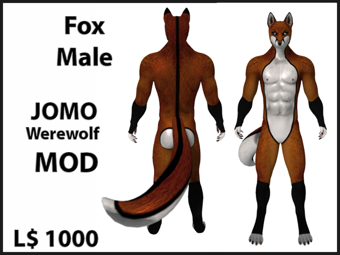 JOMO Werewolf Mod << Fox Male >>