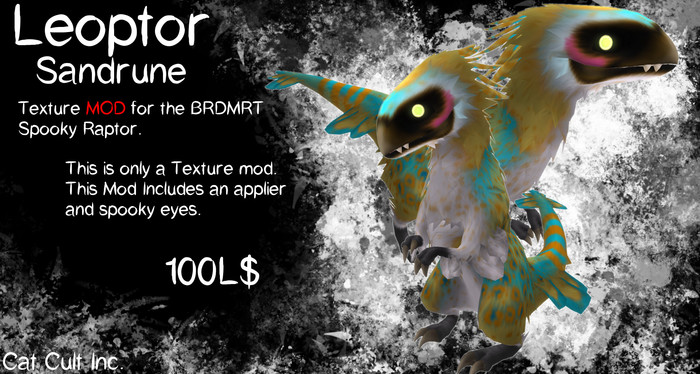 Spooky Raptor Leopard Sandrune MOD