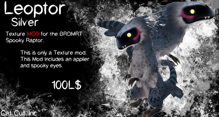 Spooky Raptor Leopard Silver MOD