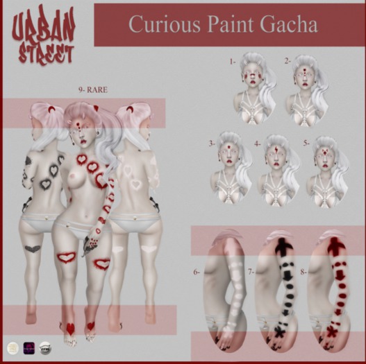 5-**UrbanStreet** Curious Paint Gacha