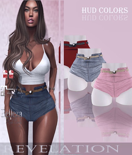 :::Revelation::: Berverly shorts