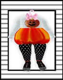 Pat A Kake Orange Punpkin Dress