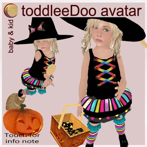 ToddleeDoo cute witch costume <box>