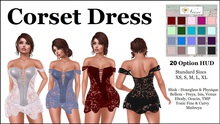 Nixxi Fashions - Corset Dress (20 Options)