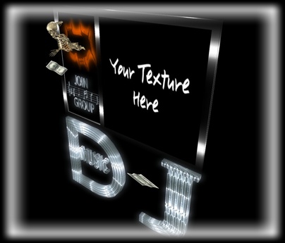 Second Life Marketplace - * Halloween * DJ Tip jar & Join Group* Menu ...