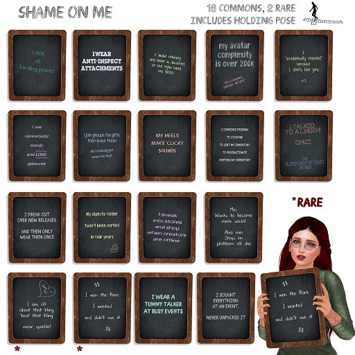 *~*HopScotch*~* Shame on me - Bling - RARE