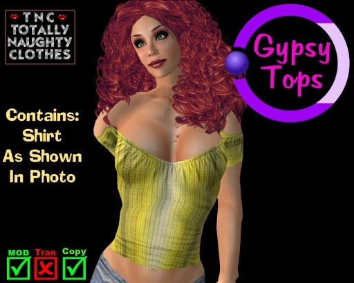 Gypsy Top YEL GM
