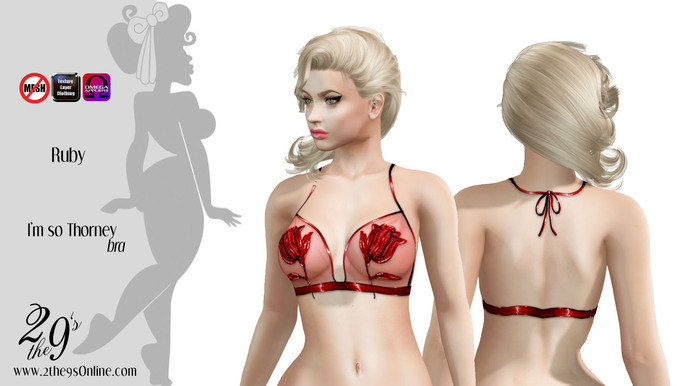 .::2the9s::. I'm So Thorney Bra - Ruby